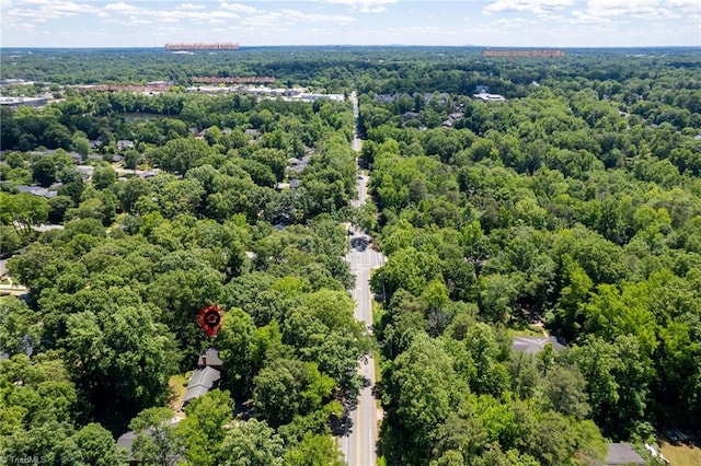 1204 Hobbs Rd, Greensboro, NC 27410 - aerial view of a forest