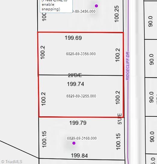 1117 Ridgecliff Dr, Rural Hall NC, 27045 land for sale