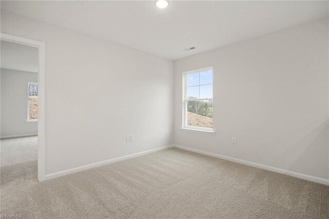 5365 Roshni Ter, Mcleansville, NC 27301 - spare room with visible vents, baseboards, and carpet flooring