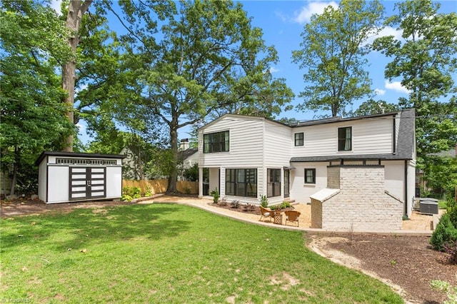 306 W Greenway Dr S, Greensboro, NC 27403 - back of house with central AC
