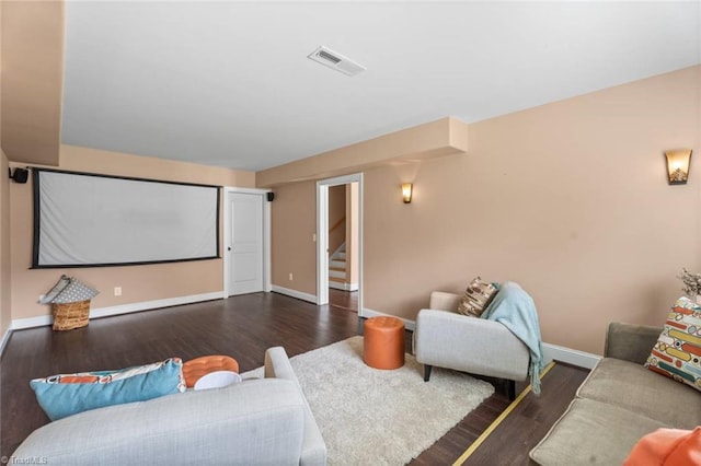 142 Covington Pl, Lewisville, NC 27023 - cinema room with wood finished floors and baseboards