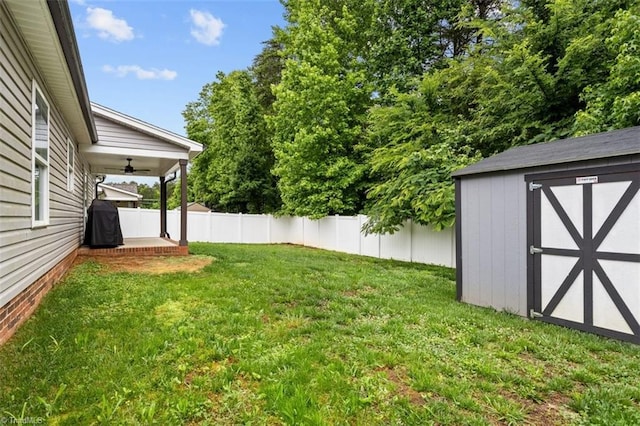 111 Brooke Ridge Dr, Thomasville, NC 27360 - view of yard with a ceiling fan