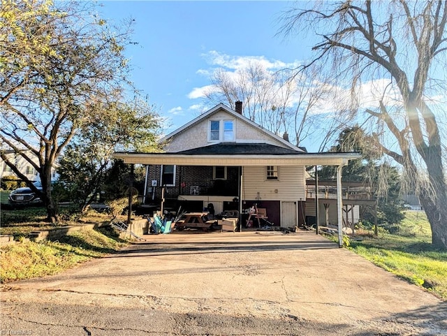 view of front of house