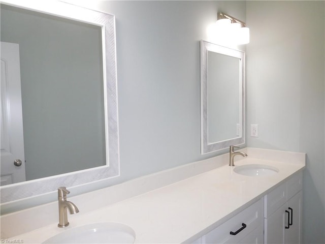 4391 Old Town Dr, Winston-Salem, NC 27106 - bathroom with a sink and double vanity