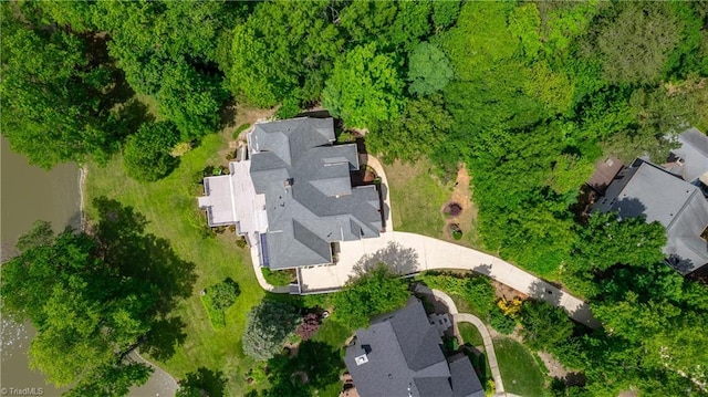 aerial view