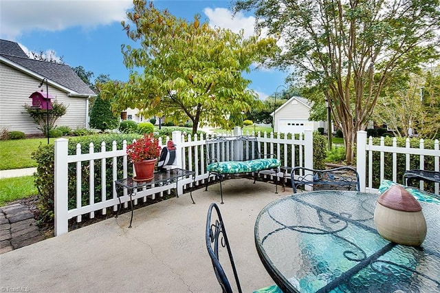 view of patio / terrace