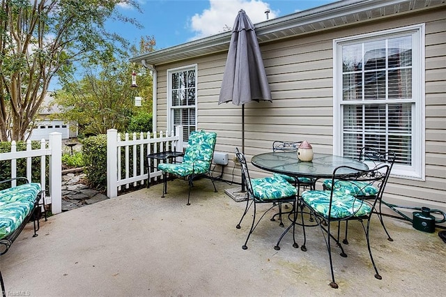 view of patio / terrace