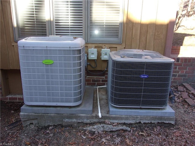 exterior details featuring cooling unit