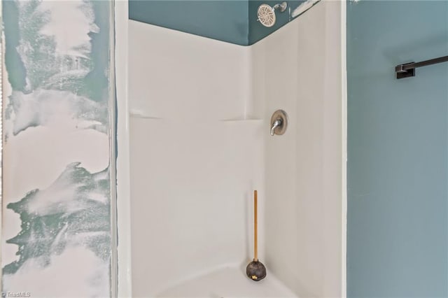 4812 Country Meadows Dr, Julian, NC 27283 - full bathroom featuring a shower