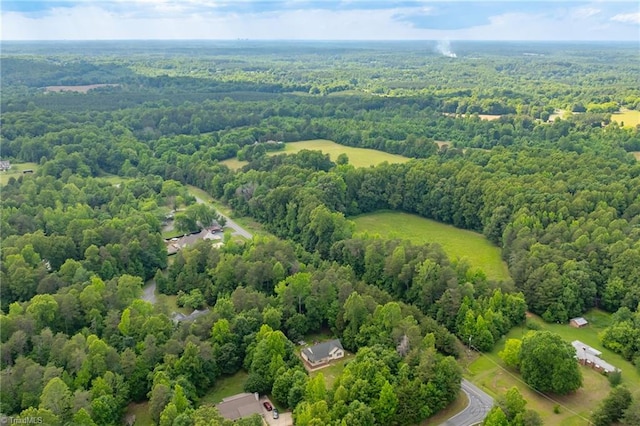 4812 Country Meadows Dr, Julian, NC 27283 - drone / aerial view of a heavily wooded area