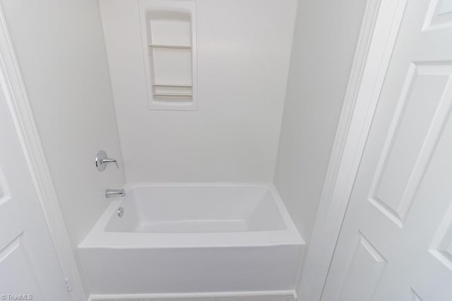 bathroom featuring bathtub / shower combination