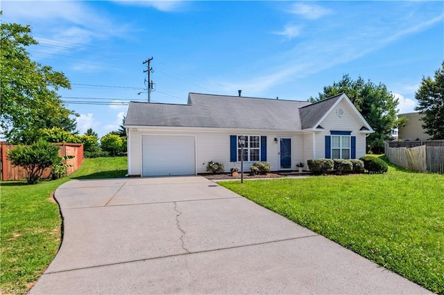3207 Stavanger Ct, Winston-Salem, NC 27127 - ranch-style home featuring driveway and an attached garage