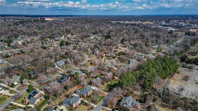 birds eye view of property featuring a residential view