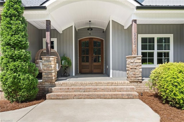 3922 Tam O Shanter Rd, Kernersville, NC 27284 - view of exterior entry featuring a porch