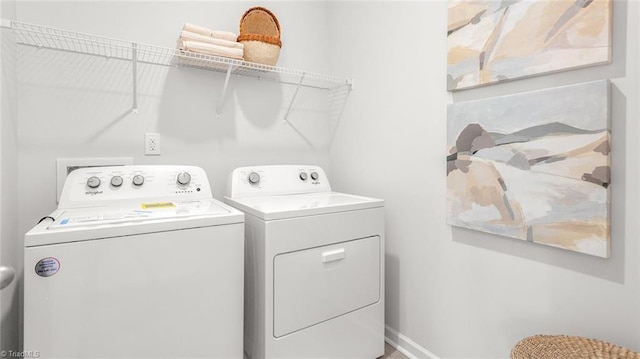 6617 Grogan Hill Rd, Whitsett, NC 27249 - laundry room with separate washer and dryer