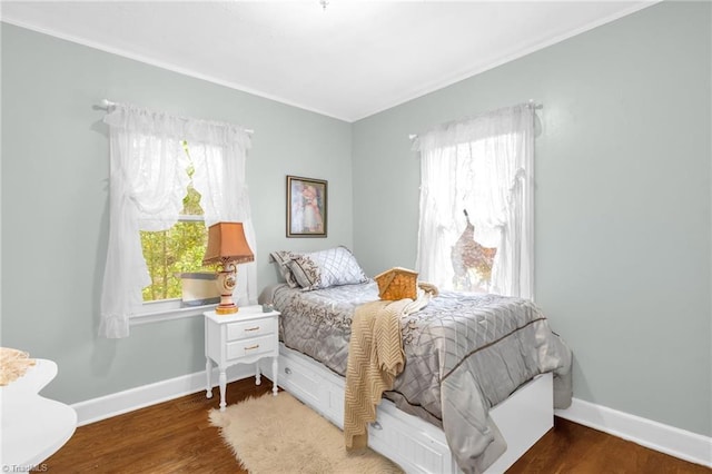 109 Easy St, Providence, NC 27315 - bedroom with crown molding, baseboards, and wood finished floors