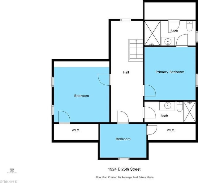 1924 E 25th St, Winston-Salem, NC 27105 - room layout