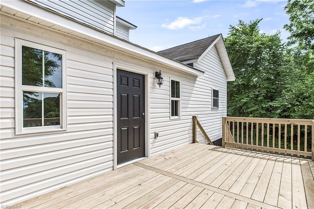 1924 E 25th St, Winston-Salem, NC 27105 - view of wooden terrace