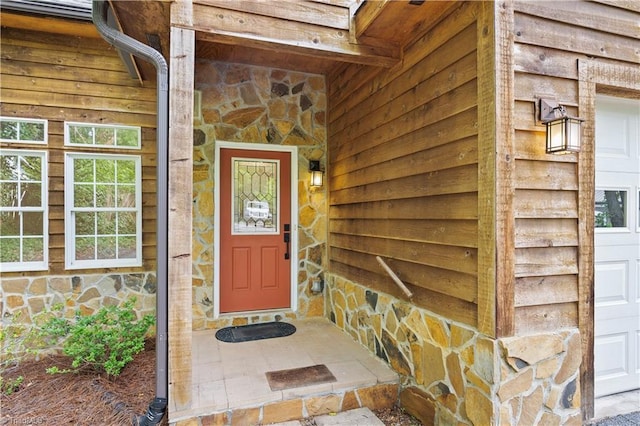 833 E Country Club Rd, Mount Airy, NC 27030 - entrance to property with stone siding