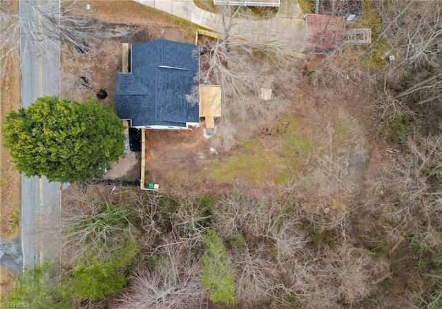 5425 Davis Rd, Walkertown, NC 27105 - view from above of property