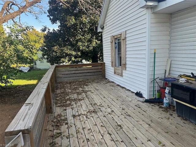 view of deck