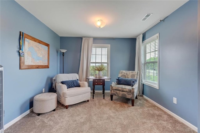 113 Crestbourne Ct, Stokesdale, NC 27357 - sitting room featuring healthy amount of natural light and carpet