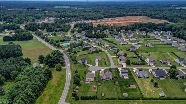 113 Crestbourne Ct, Stokesdale, NC 27357 - aerial view of property and surrounding area featuring nearby suburban area