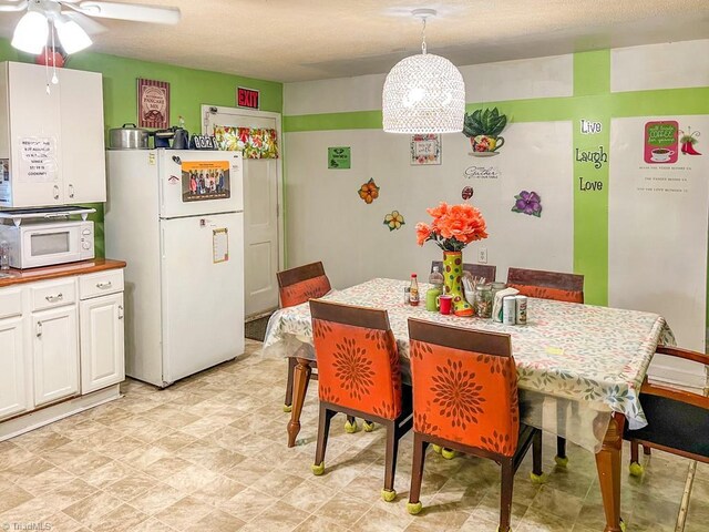 2778 Reynolds Park Rd, Winston-Salem, NC 27107 - dining space with a ceiling fan