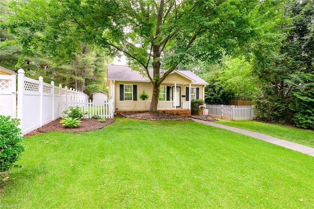 1229 Martin St, Winston-Salem, NC 27103 - view of front of home featuring covered porch and a gate