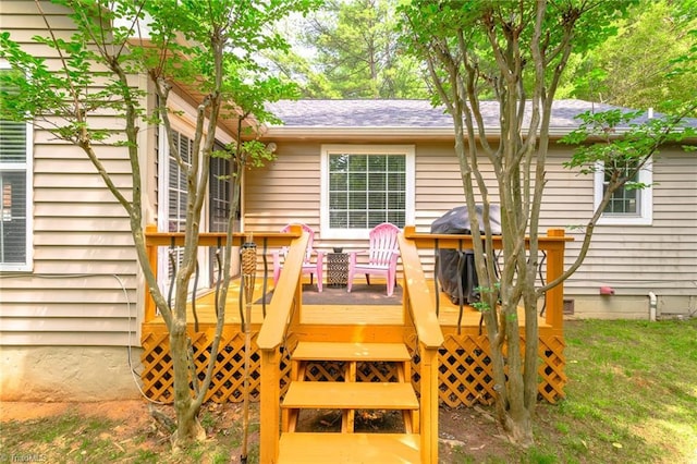 1229 Martin St, Winston-Salem, NC 27103 - view of wooden deck