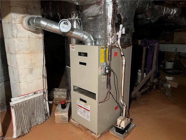 view of utility room