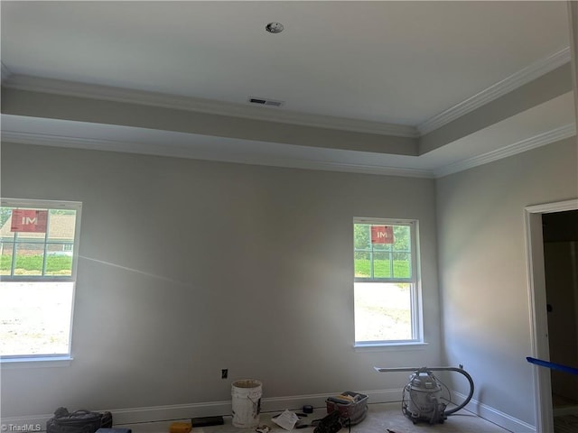 3293 Alyssa Way Lot 3, High Point, NC 27265 - empty room with ornamental molding and baseboards