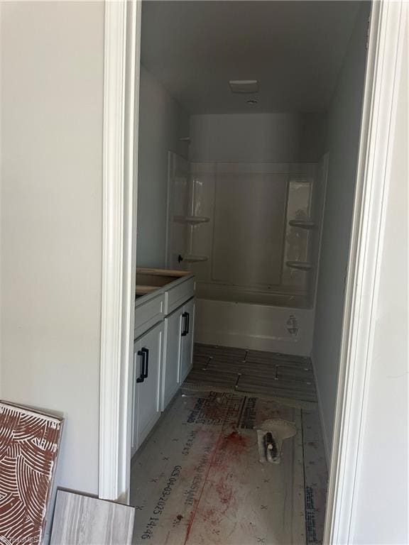 3293 Alyssa Way Lot 3, High Point, NC 27265 - bathroom with vanity and bathtub / shower combination
