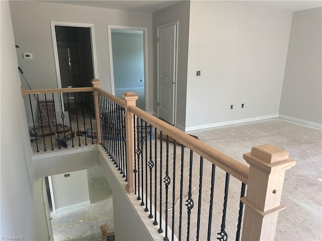 3293 Alyssa Way Lot 3, High Point, NC 27265 - stairs featuring baseboards
