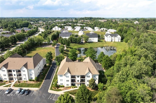 3620 Spanish Peak Dr Unit 3B, High Point, NC 27265 - drone / aerial view with a water view