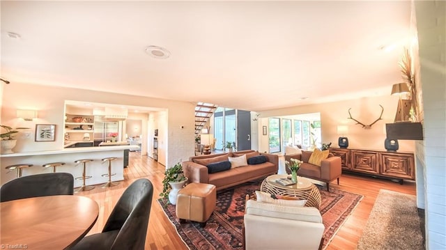 3307 Gaston Rd, Greensboro, NC 27407 - living area with light wood-style floors