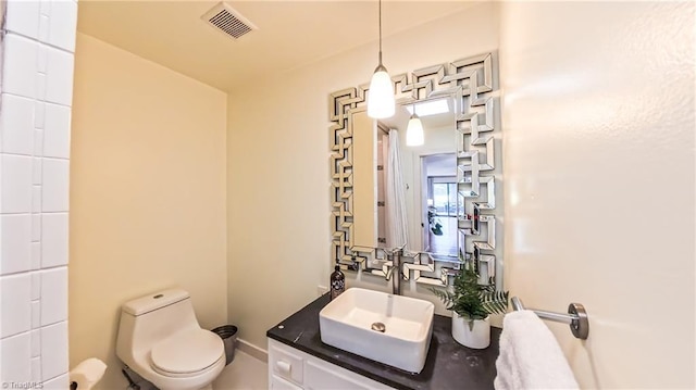 3307 Gaston Rd, Greensboro, NC 27407 - bathroom with toilet and vanity