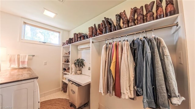 3307 Gaston Rd, Greensboro, NC 27407 - walk in closet with tile patterned flooring