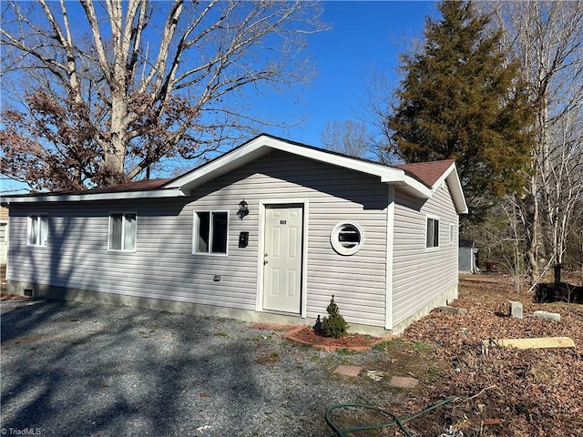 view of front of house