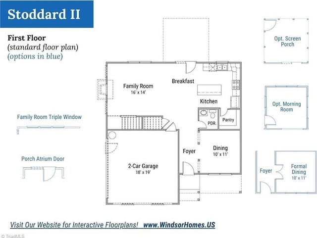 4099 Stallion St Lot 18, High Point, NC 27262 - home floor plan