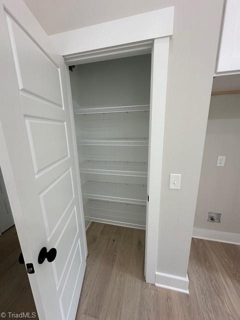 view of closet