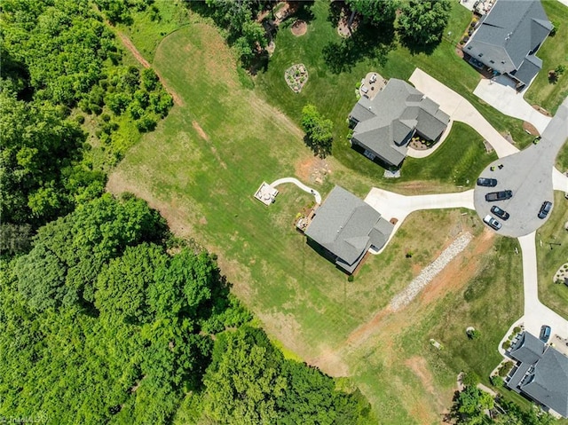 8018 Hacker Dr, Stokesdale, NC 27327 - aerial view of property and surrounding area