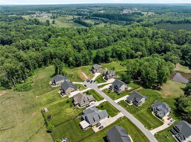 8018 Hacker Dr, Stokesdale, NC 27327 - aerial view of property's location featuring a forest