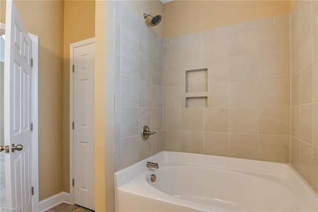 241 Collingswood Dr, Winston-Salem, NC 27127 - full bathroom featuring shower / washtub combination and baseboards