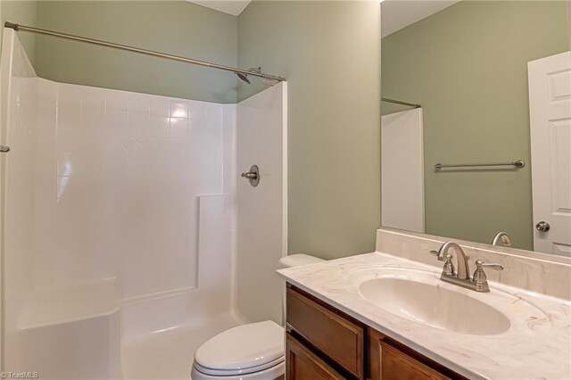 241 Collingswood Dr, Winston-Salem, NC 27127 - full bath with vanity, toilet, and a shower