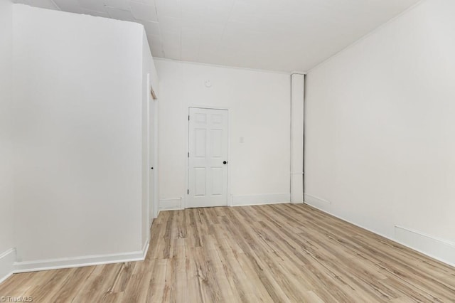 1524 E 14th St, Winston-Salem, NC 27105 - spare room featuring light wood-style flooring