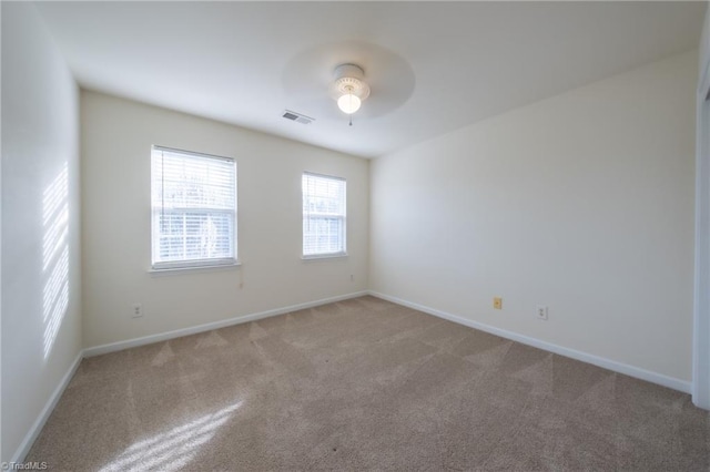 6015 Accord Ct, Pfafftown, NC 27040 - spare room with carpet floors and ceiling fan