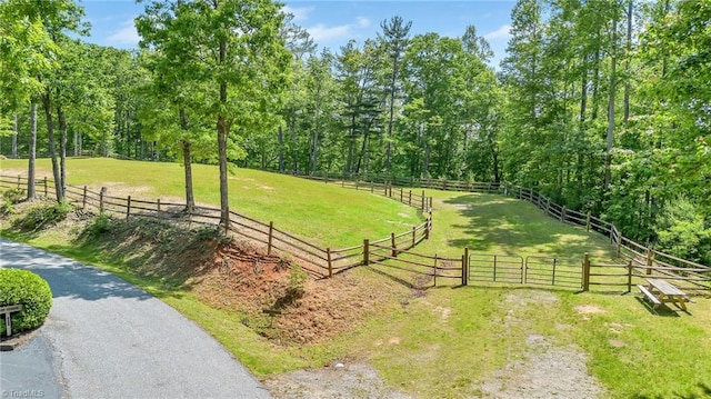 883 Wagon Ridge Ln, Ferguson, NC 28624 - view of community with a rural view and a gate