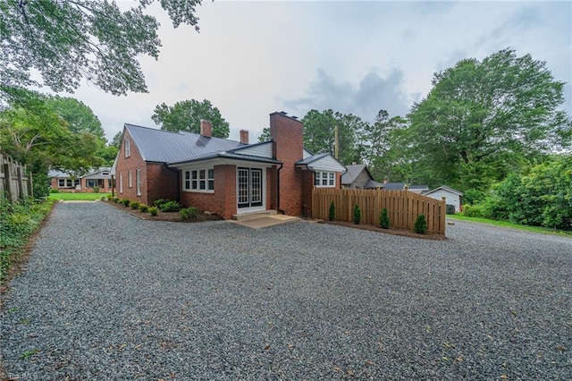 view of ranch-style home