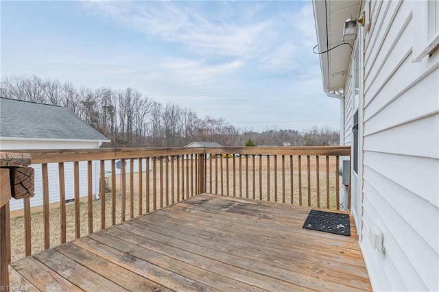 595 Parthelia Ct, Winston-Salem, NC 27107 - view of deck
